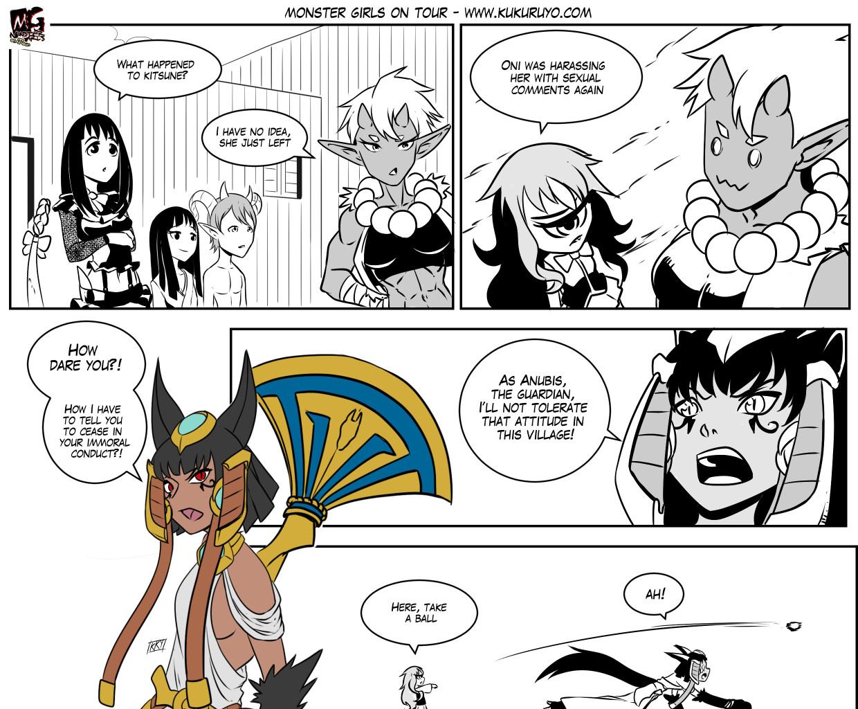 Monster girls on tour - Episode 51, Page 1: Page 051